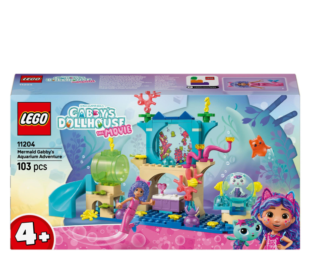 LEGO Koci domek Gabi 11204 Podwodna przygoda syrenki Gabi - 1331696 - zdjęcie 2